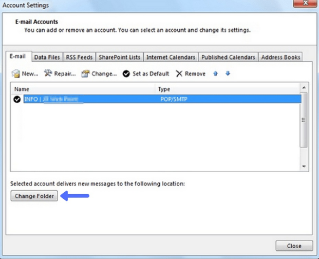 outlook Error 0x8004010F