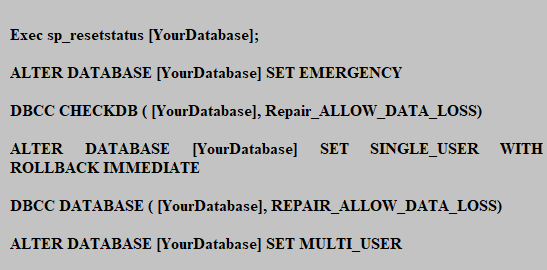 SQL-Database-Corruption