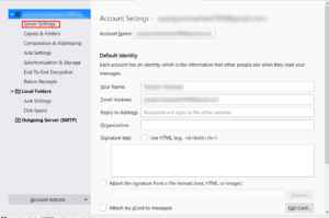 transfer mozilla thunderbird to new computer