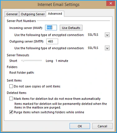  Microsoft Outlook send receive error