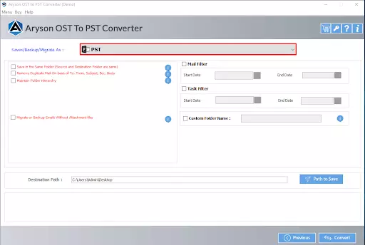 extract contacts from OST