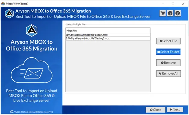 Importing MBOX files into outlook