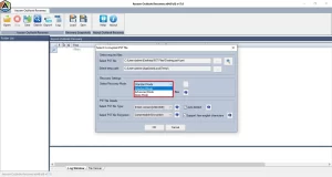 select the recovery mode