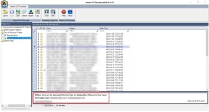 preview and confirm the data 