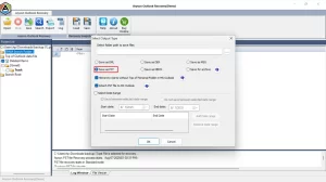 Option ‘Save as PST
