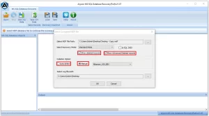 Simply enable the options for deleted records 