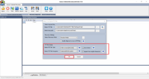 Select the required details of the PST file 