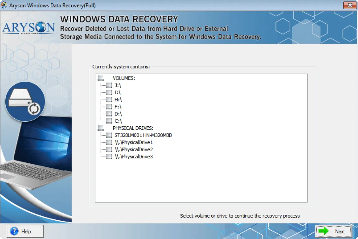 Windows Data Recovery
